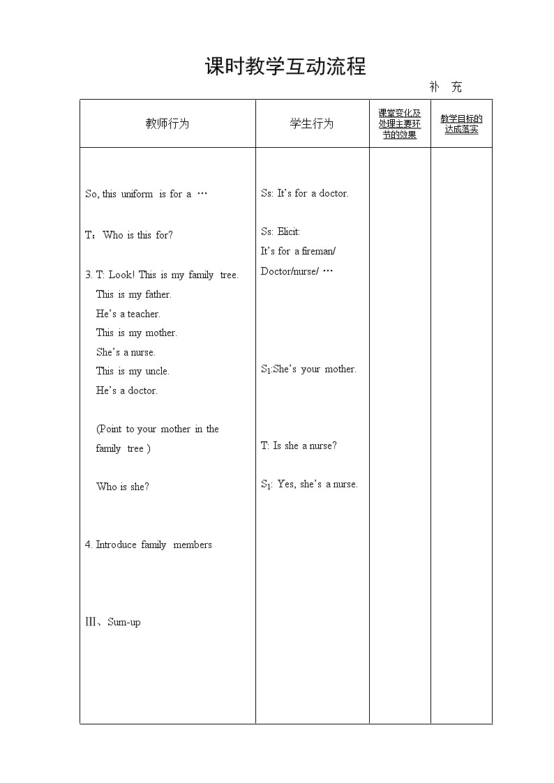 unit 6 my parents 教案第3页