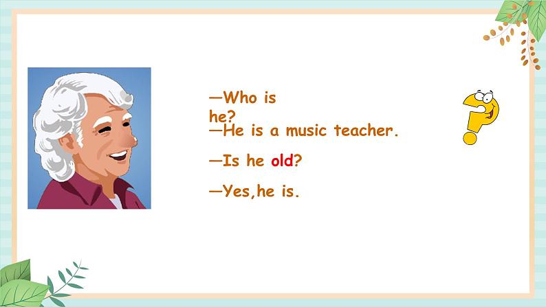 人教版PEP五英上Unit1 What's he like?PartA Let’s learn&Let's talk 课件07