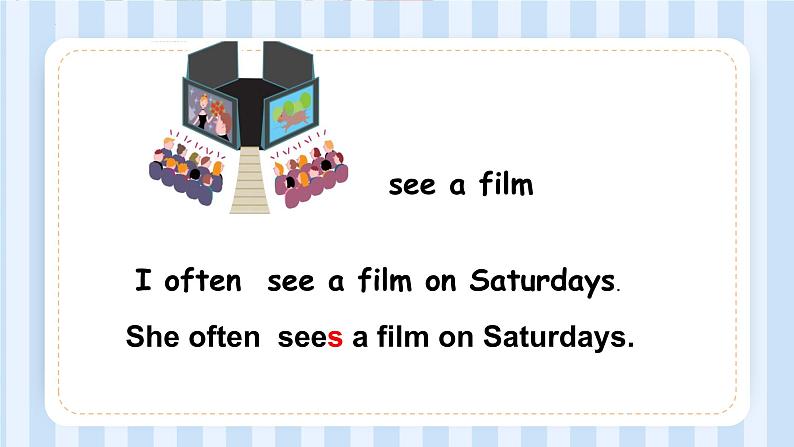 Unit 1 I go to school at 800. Lesson 5 & Lesson 6(课件) 人教精通版英语六年级上册04