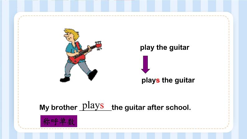 Unit 1 I go to school at 800. Lesson 5 & Lesson 6(课件) 人教精通版英语六年级上册08