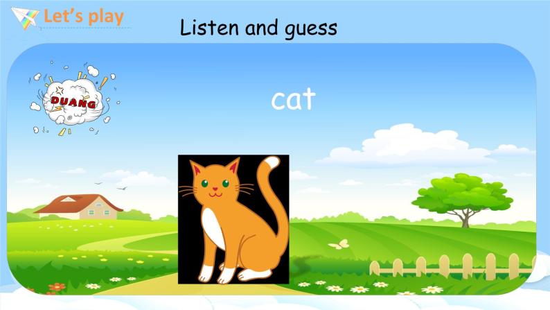 Unit 4  We love animals A Let's learn 教案课件04