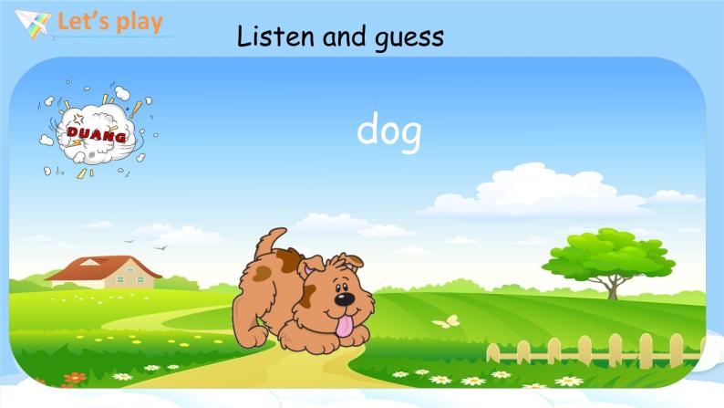 Unit 4  We love animals A Let's learn 教案课件06