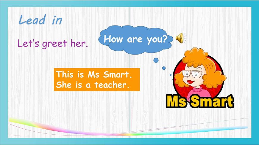 外研版（三起）三上 Module2 Unit 1 I 'm Ms Smart.  課件第3頁(yè)