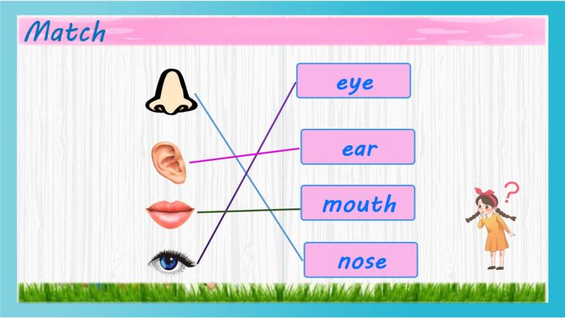 外研版（三起）三上 Module10Unit2 Point to her nose.课件+教学设计07