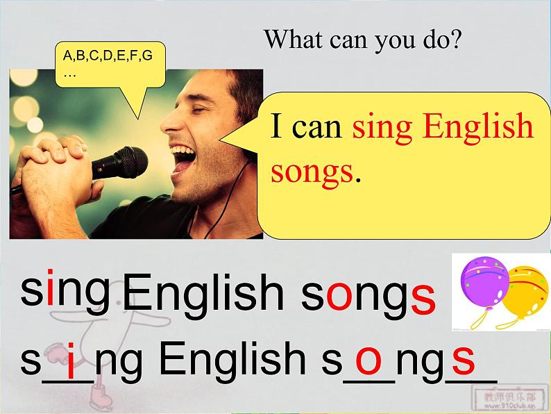 五年级上册英语课件- Unit4 What can you do Part A |人教PEP版 (共17张PPT)03