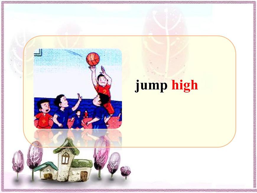 五年級(jí)上冊(cè)英語(yǔ)課件-Unit5 Lesson 2 They are having a basketball match 魯科版（五四學(xué)制）（三起）(共16張PPT)第8頁(yè)