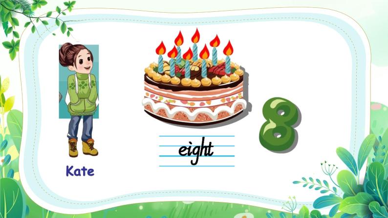 人教版PEP小学英语三年级上册Unit6 Happy birthday !   课件05
