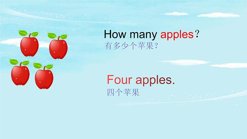 人教版PEP小学英语三年级上册How many...?用法 课件05