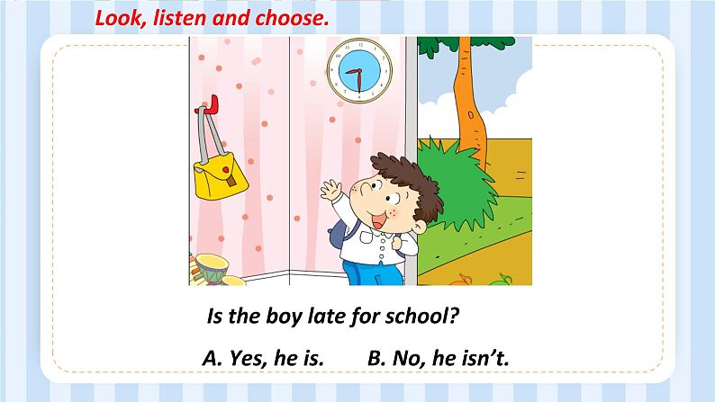 Module 8 Unit 1 What time does your school start?(课件) 外研版(三起)英语五年级上册06