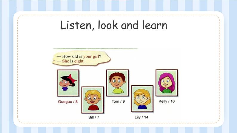 UNIT THREE I WAS BORN ON MAY 23RD Lesson 11-12(课件) 北京版英语三年级上册05