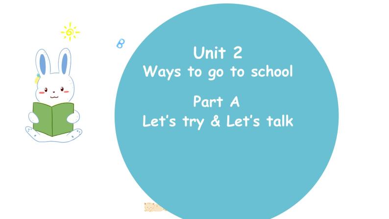 人教版PEP 六年级上册 Unit2 Ways to go to school Part A 第二课时 PPT课件+音视频01