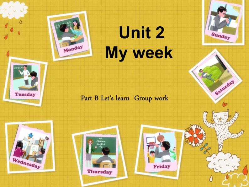 人教版三年级起点小学英语五年级上册（PEP义务教育版）Unit2 My week  课件01