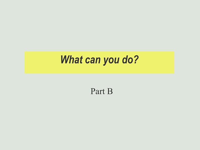 人教版三年级起点小学英语五年级上册(PEP义务教育版)Unit 4 What can you do 课件01