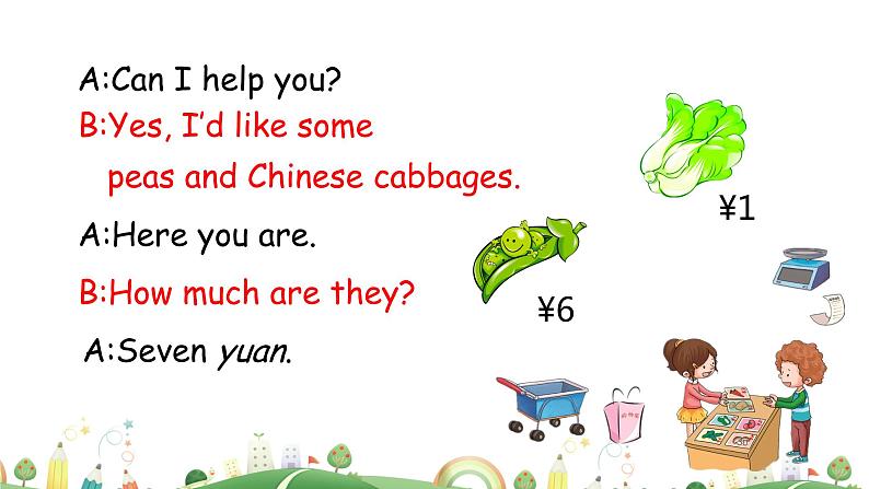 科普版五年级英语上册课件 Lesson8第3课时06