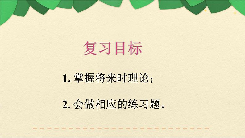 人教版三年级起点小学英语六年级上册(PEP义务教育版)专项复习——语法(一) 课件第3页