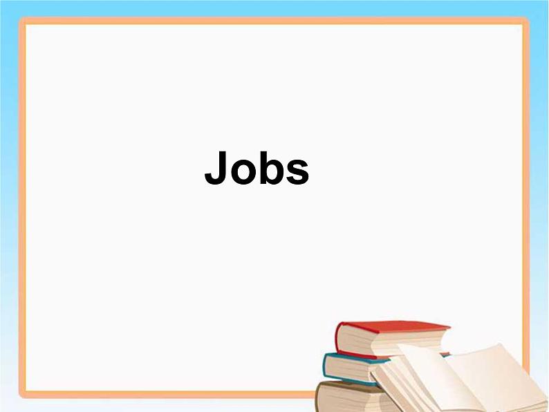 北师大版(三年级起点)五年级英语上册 Unit 1 Jobs_课件第1页
