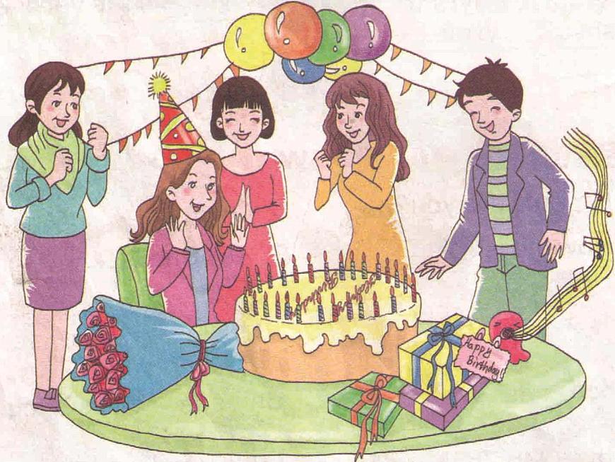 北師大版(三年級起點)六年級英語上冊 Unit 4 Birthday_課件第2頁