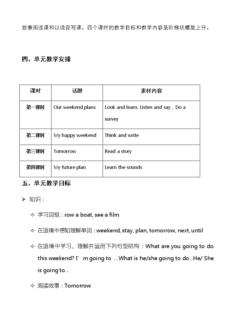 泸教版英语5年级下册 第二模块第五单元第四课时 教学课件PPT+教案02