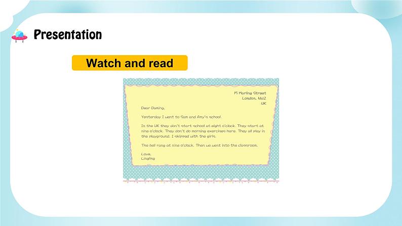 Module 8 Unit 2 Yesterday I went to Samand Amy 's school.(课件)外研版(三起)英语五年级上册第6页