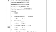 小学英语鲁科版 (五四制)四年级上册Unit 2 HobbiesLesson 3 What's your hobby?导学案