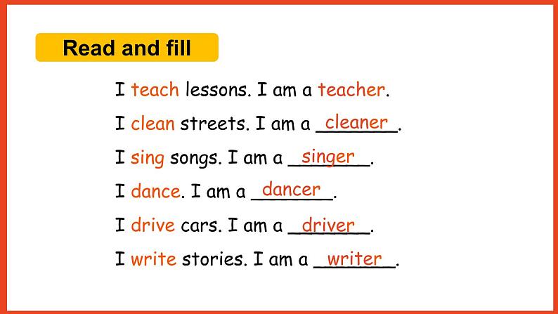 Unit5 partA Let's learn & Listen, match and say(课件)人教PEP版英语六年级上册03