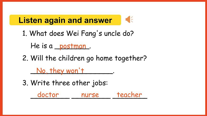 Unit5 partB Let 's check & Let 's wrap it up（課件）人教PEP版英語六年級上冊第8頁