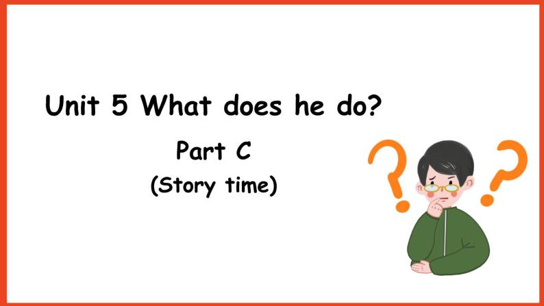 Unit5 partC Story time（课件）人教PEP版英语六年级上册01