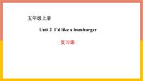 2020-2021学年Unit 2 I'd like a hamburger复习课件ppt