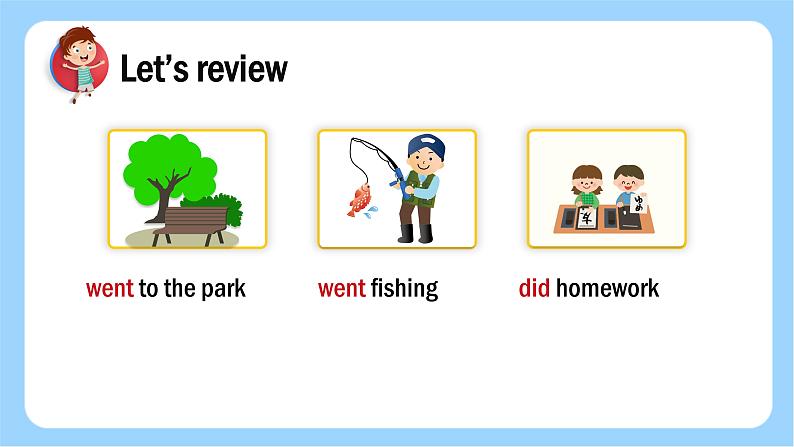 Unit 2 Part B Let 's check & Part C Story time 第6课时第2页