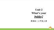 人教精通版六年级上册Lesson 8优秀教学ppt课件