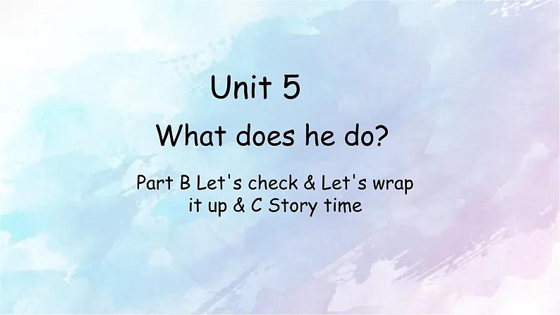 2022秋人教版六年级上册Unit 5 Let 's check&Story time课件PPT第1页