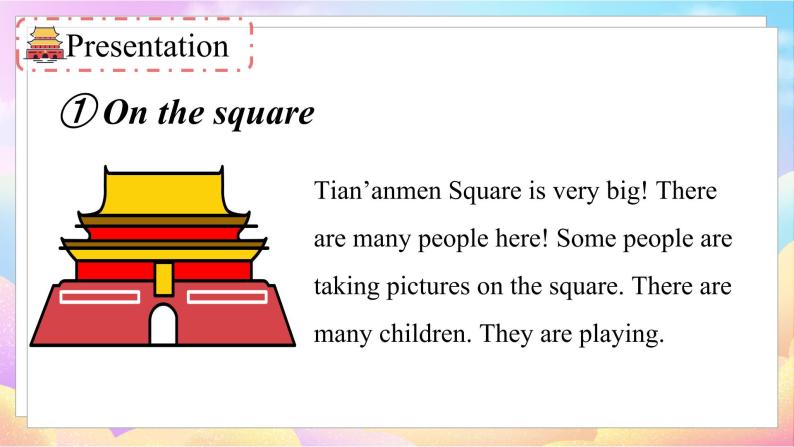冀教版英语5下 Lesson 8 Tian'anmen Square PPT课件+教案06