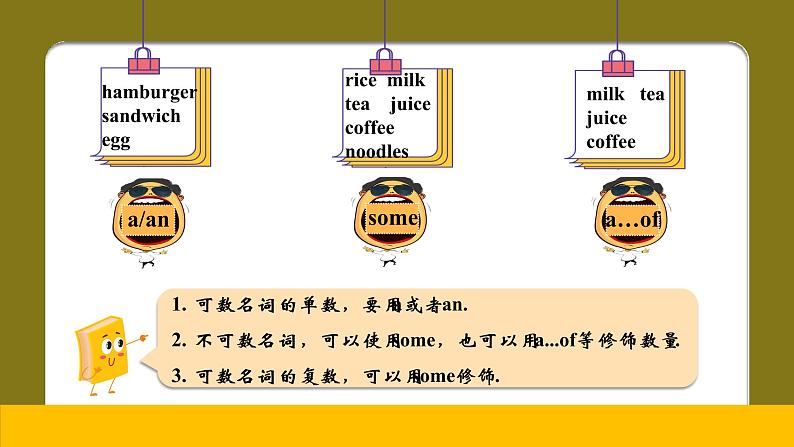 Unit6 At the snack bar Sound time & Rhyme time (课件) 译林版 (三起)英语四年级上册第5页