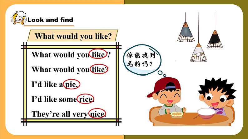 Unit6 At the snack bar Sound time & Rhyme time (课件) 译林版 (三起)英语四年级上册第7页