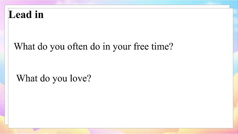 Unit 5 I love reading 第1课时 Part1-2b第3页