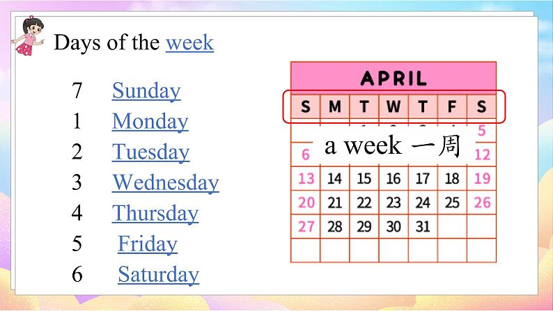 Unit 2 The days of the week Part 4-5b第3页