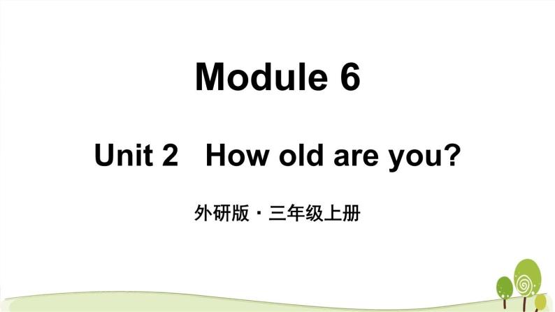 （外研版）三年级英语上Module6Unit2教学课件01