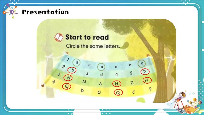 英语PEP版 三年级上册 Unit 1 Lesson6 Part B Start to read & Let's check & Let's sing PPT课件05