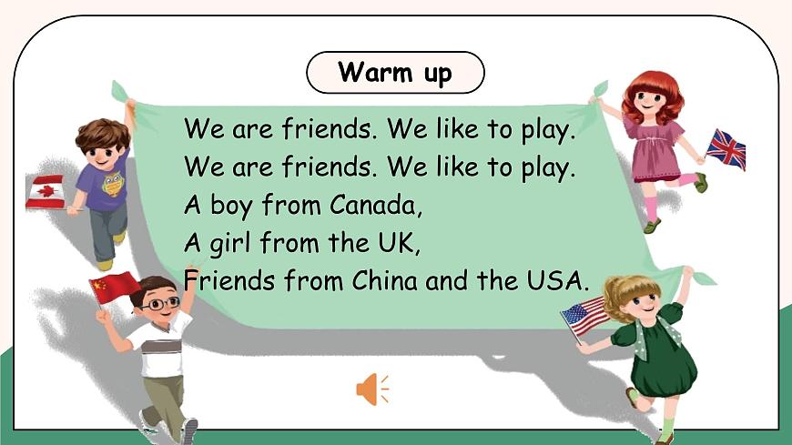 小學(xué)英語(yǔ)三下Unit 1 Welcome back to school! PartB 第一課時(shí) 課件PPT第2頁(yè)