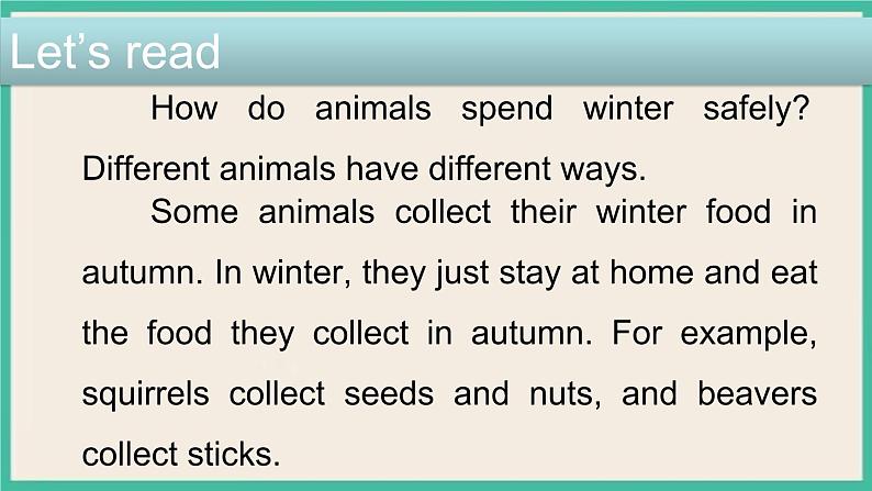 Unit 5 Nature and Culture Lesson 3|人教新起点英语六下课件第7页