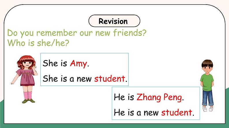 小学英语三下Unit1 Welcome to school Part B 第二课时课件PPT+教案+同步练习05