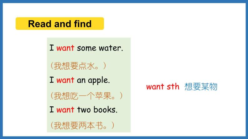 Module 1 Unit 2 What do you want to eat（课件）外研版（三起点）六年级英语下册07