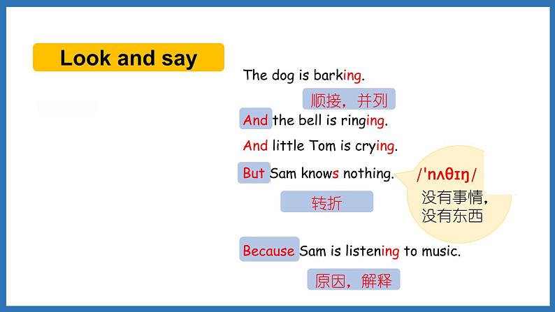 Module 5 Unit 2 He’s riding his bike, but it starts to rain.(课件)外研版(三起点)六年级英语下册03