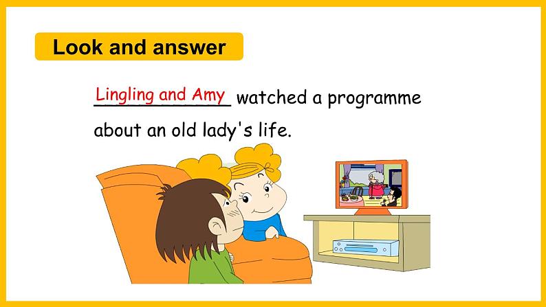 Module 1 Unit 2 She didn't have a television.(课件)外研版(三起点)五年级英语下册08