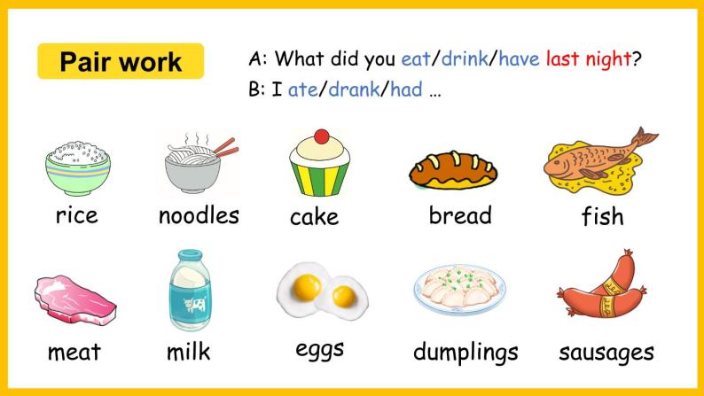 Module 3 Unit 2 Sam ate four hamburgers.（课件）外研版（三起点）五年级英语下册03