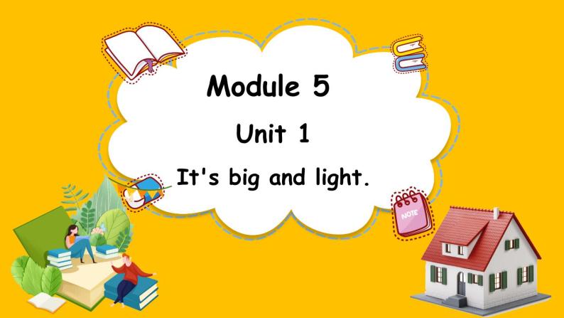 Module 5 Unit 1 It's big and light.（课件）外研版（三起点）五年级英语下册01