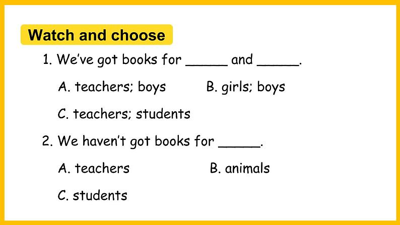 Module 4 Unit 1 Let's make a home library.(课件)外研版(三起点)五年级英语下册08