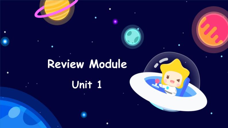 Review Module Unit 1（课件）外研版（三起点）三年级英语下册01