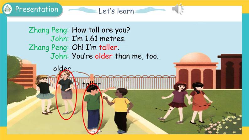 Unit 1 How tall are you Part A 第二课时 课件+教案+课时练+素材04