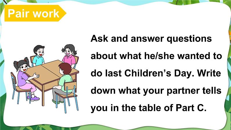湘少版英语六年级下册Unit 6第二课时(Part C,Part D) 课件第5页